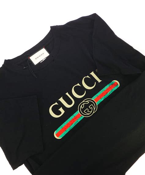 mens vintage gucci shirt|vintage gucci t shirt women.